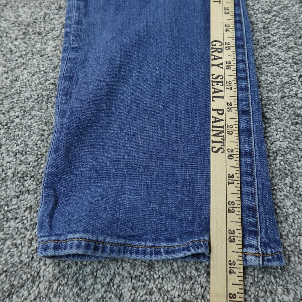 American Eagle Jeans Mens 34X34 Dark Blue Denim Original Boot Western Stretch - Picture 3 of 13